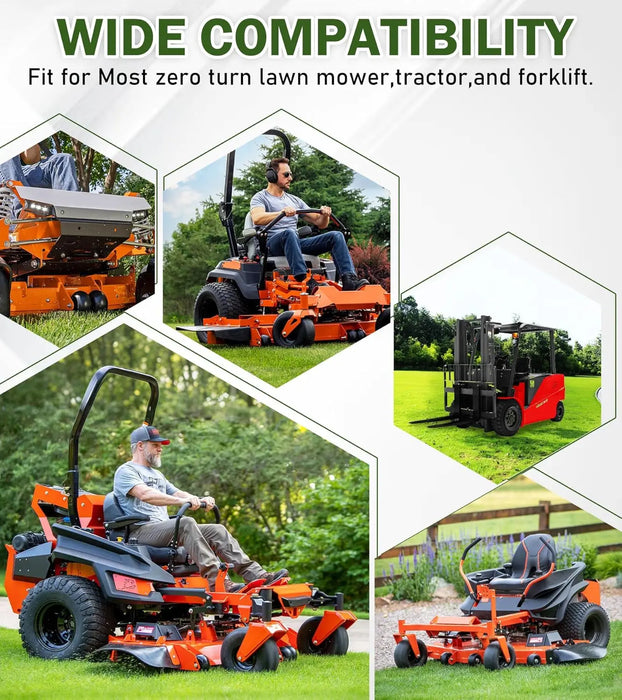 Universal Seat Suspension Kit W/O Seat Slider Track Fit for Zero Turn Lawn Mower Tractor Forklift Compatible with Most Aftermarket Seats-9