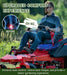  Seat Suspension for Zero Turn Mower W/Seat Slider Fit for John Deere, Hustler, Z TRAK, Kubota, Exmark Mower Tractor-2