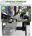 New Trash Can Hauler Hitch Trash Can Transporter, Wheeled Garbage Can Towing Carrier-9
