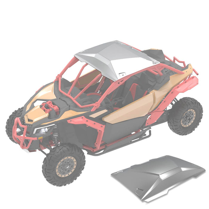 Aluminum Roof Cover with Mounting Hardware for 2017-2022 Can Am Maverick X3