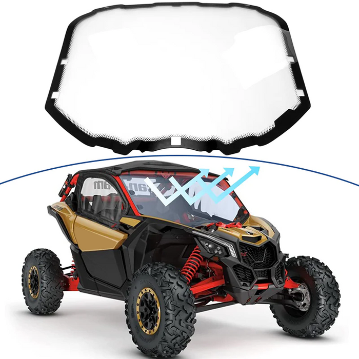Maverick X3 Front Full Windshield Relacement